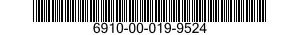 6910-00-019-9524  6910000199524 000199524