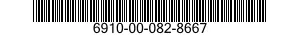 6910-00-082-8667  6910000828667 000828667