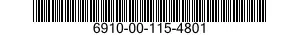 6910-00-115-4801  6910001154801 001154801