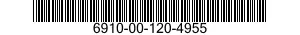 6910-00-120-4955  6910001204955 001204955