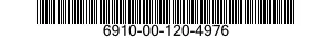6910-00-120-4976  6910001204976 001204976