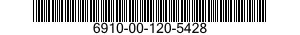 6910-00-120-5428  6910001205428 001205428