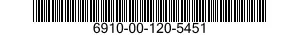 6910-00-120-5451  6910001205451 001205451