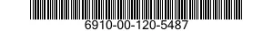 6910-00-120-5487  6910001205487 001205487