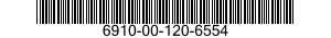 6910-00-120-6554  6910001206554 001206554