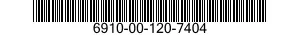 6910-00-120-7404  6910001207404 001207404