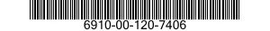 6910-00-120-7406  6910001207406 001207406
