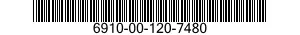 6910-00-120-7480  6910001207480 001207480
