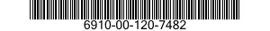 6910-00-120-7482  6910001207482 001207482