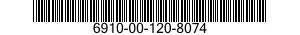 6910-00-120-8074  6910001208074 001208074