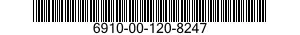6910-00-120-8247  6910001208247 001208247