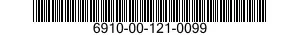 6910-00-121-0099  6910001210099 001210099