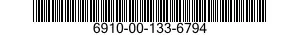 6910-00-133-6794  6910001336794 001336794