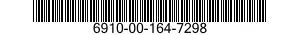 6910-00-164-7298  6910001647298 001647298