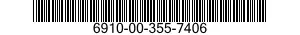 6910-00-355-7406  6910003557406 003557406