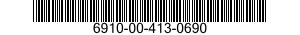 6910-00-413-0690  6910004130690 004130690