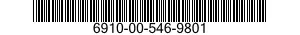 6910-00-546-9801  6910005469801 005469801