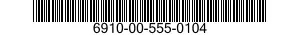 6910-00-555-0104  6910005550104 005550104