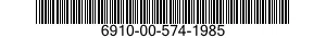 6910-00-574-1985  6910005741985 005741985
