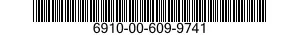 6910-00-609-9741  6910006099741 006099741