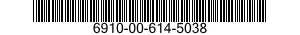 6910-00-614-5038 PANEL,PARALLEL DIOD 6910006145038 006145038