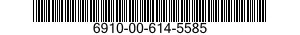 6910-00-614-5585  6910006145585 006145585