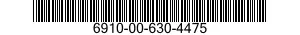 6910-00-630-4475  6910006304475 006304475
