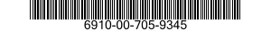 6910-00-705-9345  6910007059345 007059345