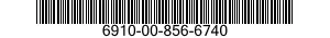 6910-00-856-6740  6910008566740 008566740