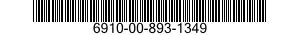 6910-00-893-1349  6910008931349 008931349