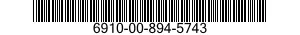 6910-00-894-5743  6910008945743 008945743