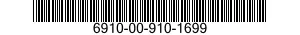 6910-00-910-1699  6910009101699 009101699