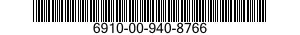 6910-00-940-8766  6910009408766 009408766