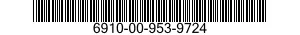 6910-00-953-9724  6910009539724 009539724