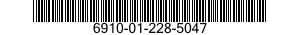 6910-01-228-5047  6910012285047 012285047