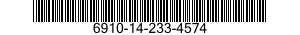 6910-14-233-4574  6910142334574 142334574