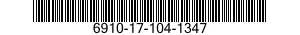 6910-17-104-1347 MODEL,COMBAT VEHICLE 6910171041347 171041347