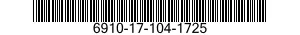 6910-17-104-1725 INSTRUCTIEHULPMIDDE 6910171041725 171041725