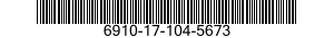 6910-17-104-5673 CHART 6910171045673 171045673