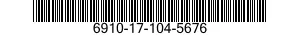 6910-17-104-5676 CHART 6910171045676 171045676