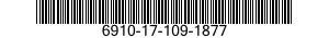 6910-17-109-1877 CHART 6910171091877 171091877