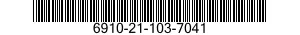 6910-21-103-7041  6910211037041 211037041