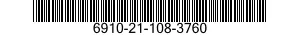 6910-21-108-3760  6910211083760 211083760
