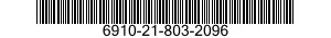 6910-21-803-2096  6910218032096 218032096