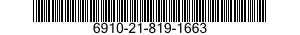 6910-21-819-1663  6910218191663 218191663