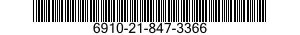 6910-21-847-3366  6910218473366 218473366