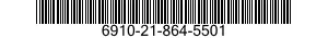 6910-21-864-5501  6910218645501 218645501