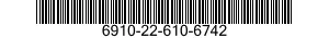 6910-22-610-6742 TRAINING AID,SMALL ARMS WEAPON 6910226106742 226106742