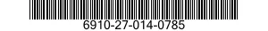 6910-27-014-0785 TRAINING SET,INSTRUCTIONAL 6910270140785 270140785