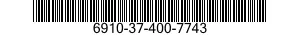 6910-37-400-7743  6910374007743 374007743